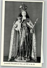 Gnadenbild Mariahilf aus Paris seit 1629 in der Au Heilige Foto AK