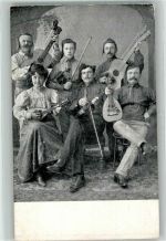 Geige Mandoline Gitarre Musikgruppe