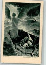 sign. Raupp K. Gott schirmt die Seinen Schutzengel