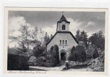Oberbärenburg i. Erzgeb. mit Waldkapelle gelaufen von 1935. Gute Erhaltung.