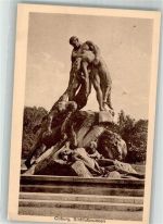 W8630 Coburg Sintflutbrunnen Skulptur (Erotik)