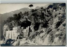 84011 Amalfi Foto AK Katakomben