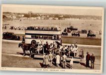 Douglas Foto AK Omnibus Pferdestraßenbahn Auto