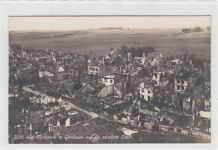 Gerdauen / Schelesnodoroschny. Blick vom Kirchturm auf die zerstörte Stadt ungelaufen Top Erhaltung.
