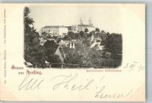 85354 W8050 Freising , Oberbay 1898 - Adelskorrespondenz Klerikalseminar Knabenseminar