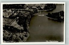 15755 O1612 Teupitz 1939 Foto AK Fliegeraufnahme von Tornows Idyll am Teupitzer See