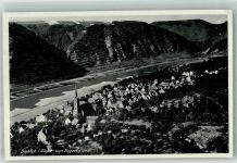 56332 W5401 Dieblich Foto AK Fliegeraufnahme Kirche