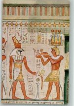 Ausstellung Museum Hildesheim König Ptomemaisos I. Motiv Ägypten Foto AK