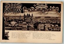 67547 W6520 Worms Gebrauchsspuren Mundart Gedicht von Wilhelm Graf
