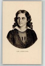 Burschenschafter Carl Ludwig Sand AK Studentika