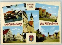 90584 W8501 Allersberg - Wappen Kirche