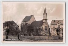 Sonnefeld. Klosterkirche gelaufen kleiner Knick oben in der Mitte, leichter Schrift- und Stempeldurchdruck, sonst gut erhalten