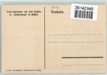90518 W8503 Altdorf b. Nürnberg Künstlerkarte Torwarthäuschen mit alter Fassade Im Wichernhaus Zeichnung
