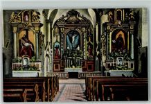 97653 W8743 Kreuzberg a d Rhön - Kloster Inneres der Kirche