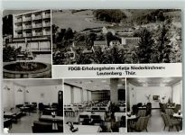 07338 O6804 Leutenberg , Thür - FDGB Erholungsheim Katja Niederkirchner