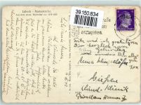 W2400 Lübeck Marienkirche Hochaltar um 1414 AK Kirche 1942 Foto AK