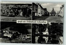 86381 W8908 Krumbach Schwaben - Marktplatz Kammel Kurbad Krumbad