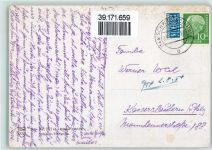 Schwäbische Eisenbahn Humor AK Böttcher, H. 1954