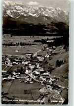 82432 W8109 Wallgau - gegen Wettersteingebirge
