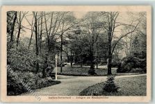 52062 W5100 Burtscheid 1915 - Anlagen am Musikpavillon