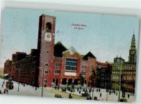 Amsterdam Beurs van Berlage Straßenbahn Börse