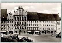 86899 W8910 Landsberg a. Lech - Historisches Rathaus Marienbrunnen Parkplatz