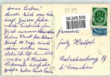 97762 W8783 Hammelburg Foto AK Am roten Schloss