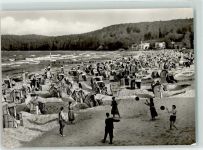 18609 O2337 Ostseebad Binz - Strand Strandkörbe Strandspiele