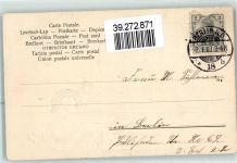 Neujahr Siegel Jahreszahl 1903 Prägedruck