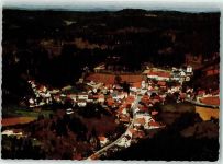 91286 W8571 Obertrubach - Pfarrkirche St. Laurentius Fliegeraufnahme