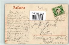 5700 Zell am See 1906 Gebrauchsspuren Umgebung vom Großglockner
