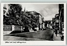 59457 W4760 Werl - Walburgisstraße Cafe Göbe Emailleschild