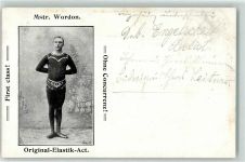 Original Elastik Act Mstr. Wordon AK Artist 1907