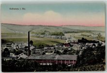 09569 O9384 Falkenau , Sachs - Fabrik Schornstein Rauch