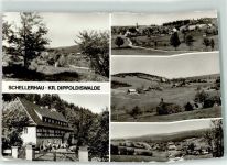 01773 O8242 Schellerhau - Ferienheim Schellermühle Scan verzogen