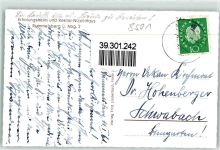 90592 W8501 Rummelsberg Foto AK Winter Erholungsheim Rektor Nicol Haus