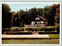 82340 W8133 Feldafing Gebrauchsspuren Gasthaus Forsthaus Am See