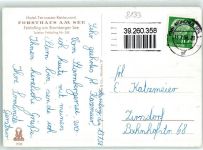 82340 W8133 Feldafing Gebrauchsspuren Gasthaus Forsthaus Am See