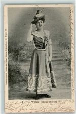 Gerda Walde Thalia Theater AK Theaterschauspieler 1904