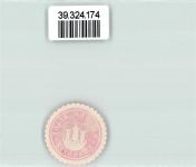 08294 O9407 Lößnitz Siegelmarke Rat der Stadt Lössnitz