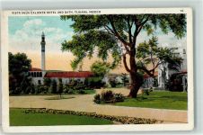 Tijuana Gebrauchsspuren Vista Agua Caliente Hotel and Bath Minarett