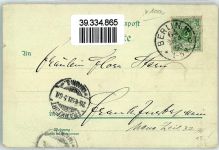 10115 W1000 Kreuzberg 1899 Lithographie Victoria-Park Wasserfall