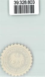 15711 O1600 Königs Wusterhausen Siegelmarke Amt Kgs.-Wusterhausen Kreis Teltow