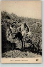 Mauresque et Bourriquot Esel Volkstypen Volkstypen / Brauchtum Algerien