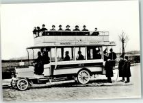 10115 W1000 Kreuzberg FOTO KEINE AK Kraftomnibus Bj. 1905 Repro