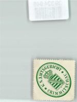 08451 O9630 Crimmitschau Siegelmarke K.S. Amtsgericht Crimmitzschau