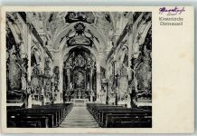 83623 W8157 Dietramszell - Klosterkirche Innenansicht Altar