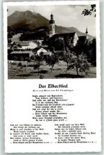 83730 W8165 Elbach , Kr Miesbach - Pfarrkirche St. Andreas Das Elbachlied