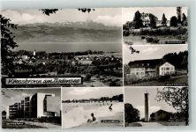 88079 W7993 Kressbronn am Bodensee - Strandbad Caritasheim Ev. Kirche Haus Ottenberg