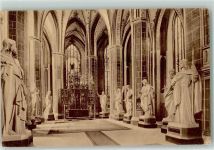 14770 O1800 Brandenburg an der Havel - St. Katharinenkirche Chor Statuen Altar